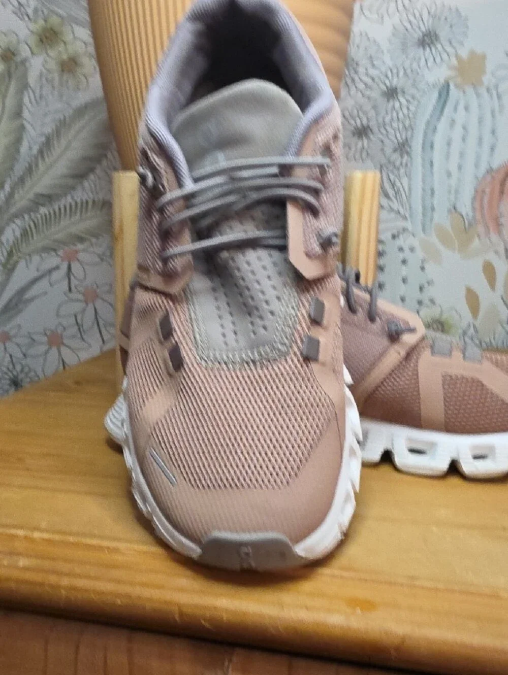 On Running Women's Blush Mesh Athletic Sneakers